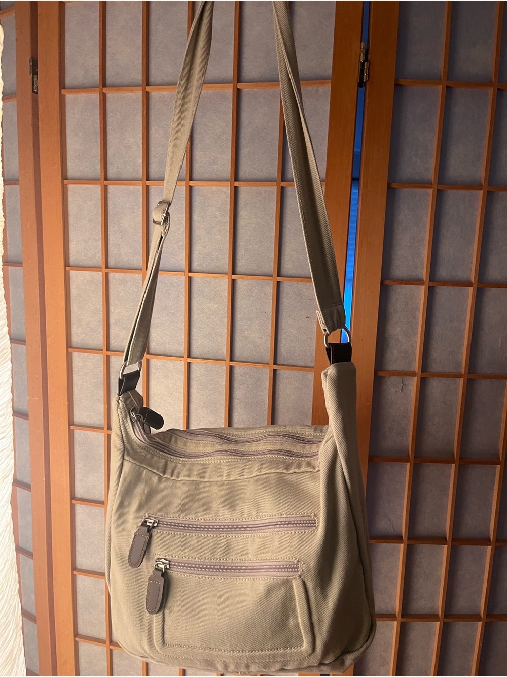Canvas Messenger Bag